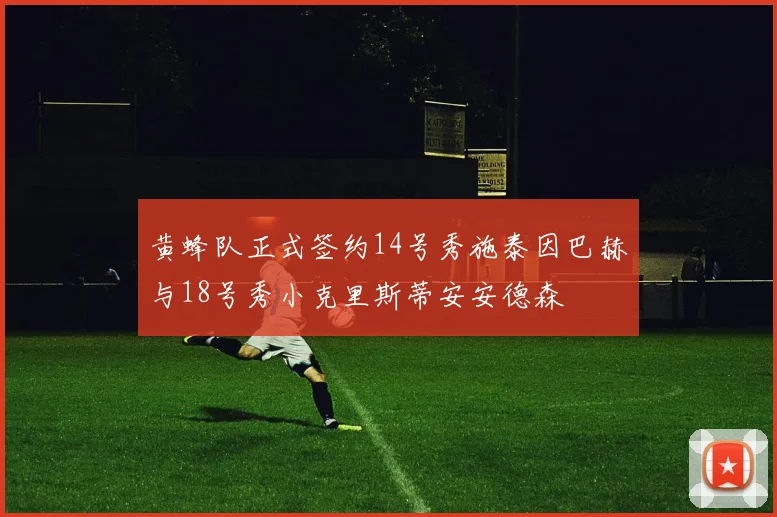 黄蜂队正式签约14号秀施泰因巴赫与18号秀小克里斯蒂安安德森